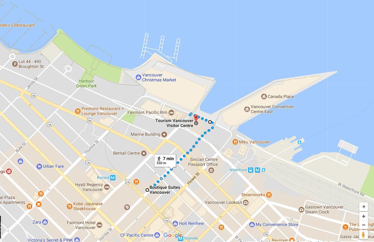 Boutique Suites - Vancouver Zewnętrze zdjęcie